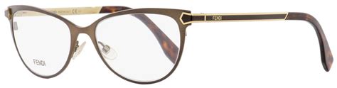 fendi ff0024 7wg cena|Fendi Oval Eyeglasses FF0024 7WG Brown/Gold/Havana 53mm .